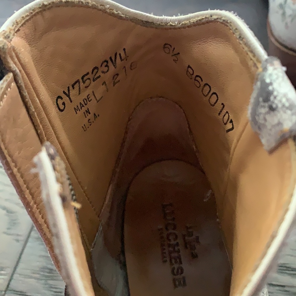 Lucchese floral cowboy boots - Picture 5 of 7
